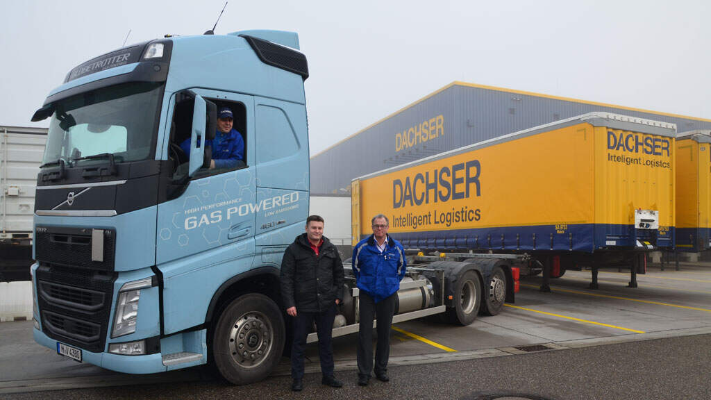 DACHSER prueba camiones de gas natural en condiciones reales